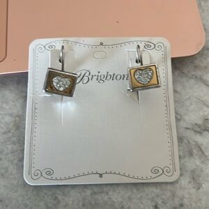 Two tone Brighton earrings